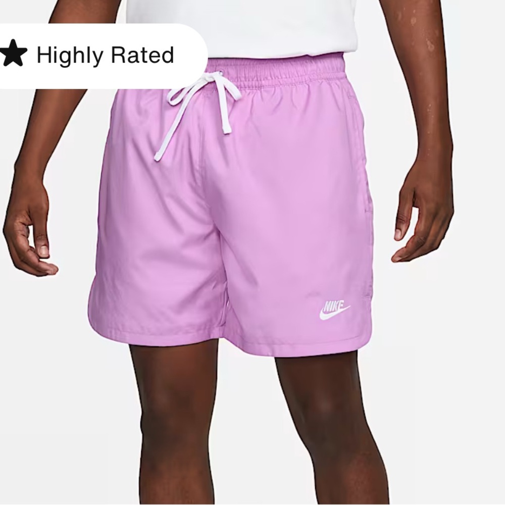 Nike Men’s Rush Fuchsia/White Shorts